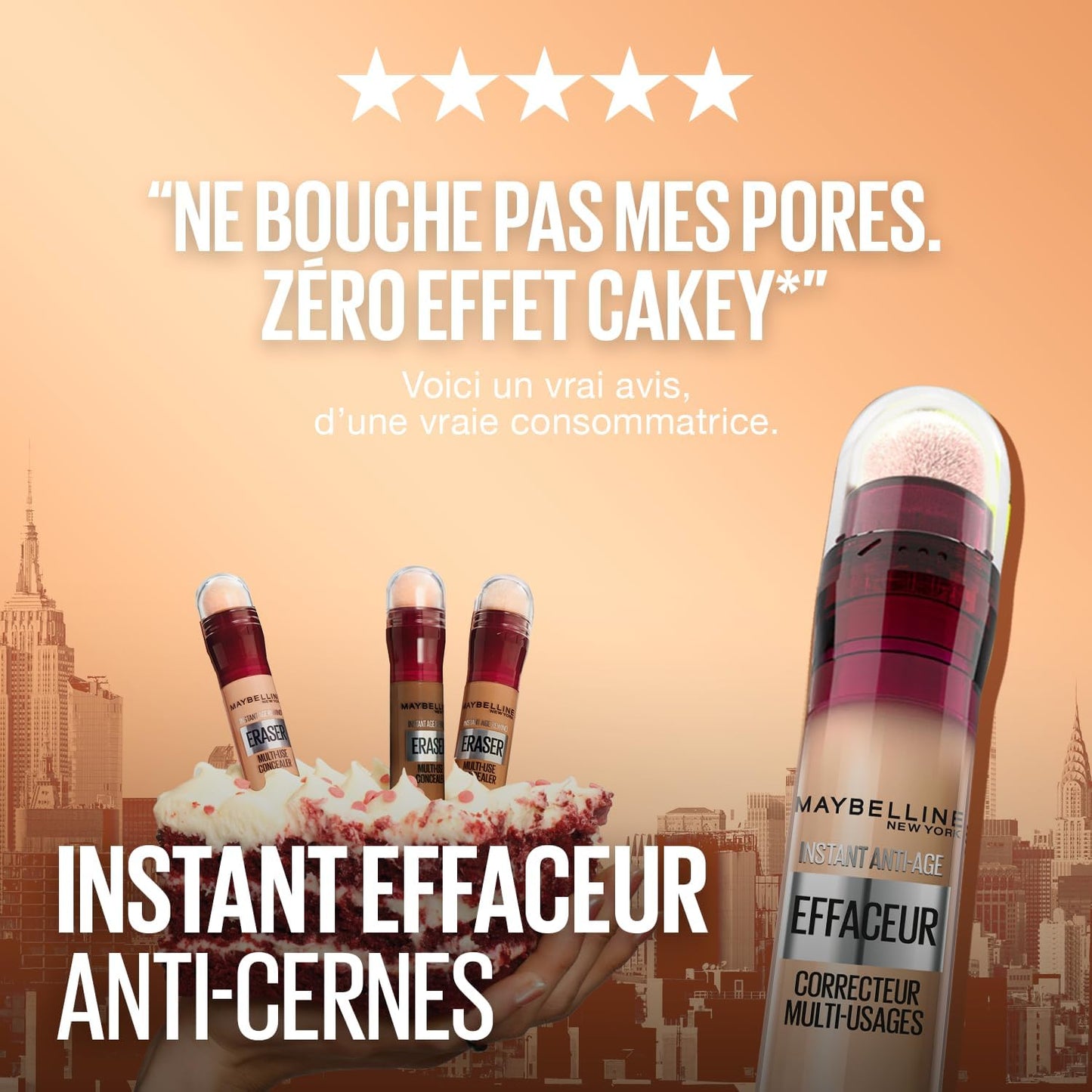 Maybelline New York – Palette Fards à Paupières – The Burgundy Bar – 12 couleurs