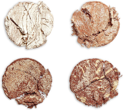 Makeup Revolution, Cheek Kit, Palette Visage,Don'T Hold Back, 4 Ombres, 8.8g